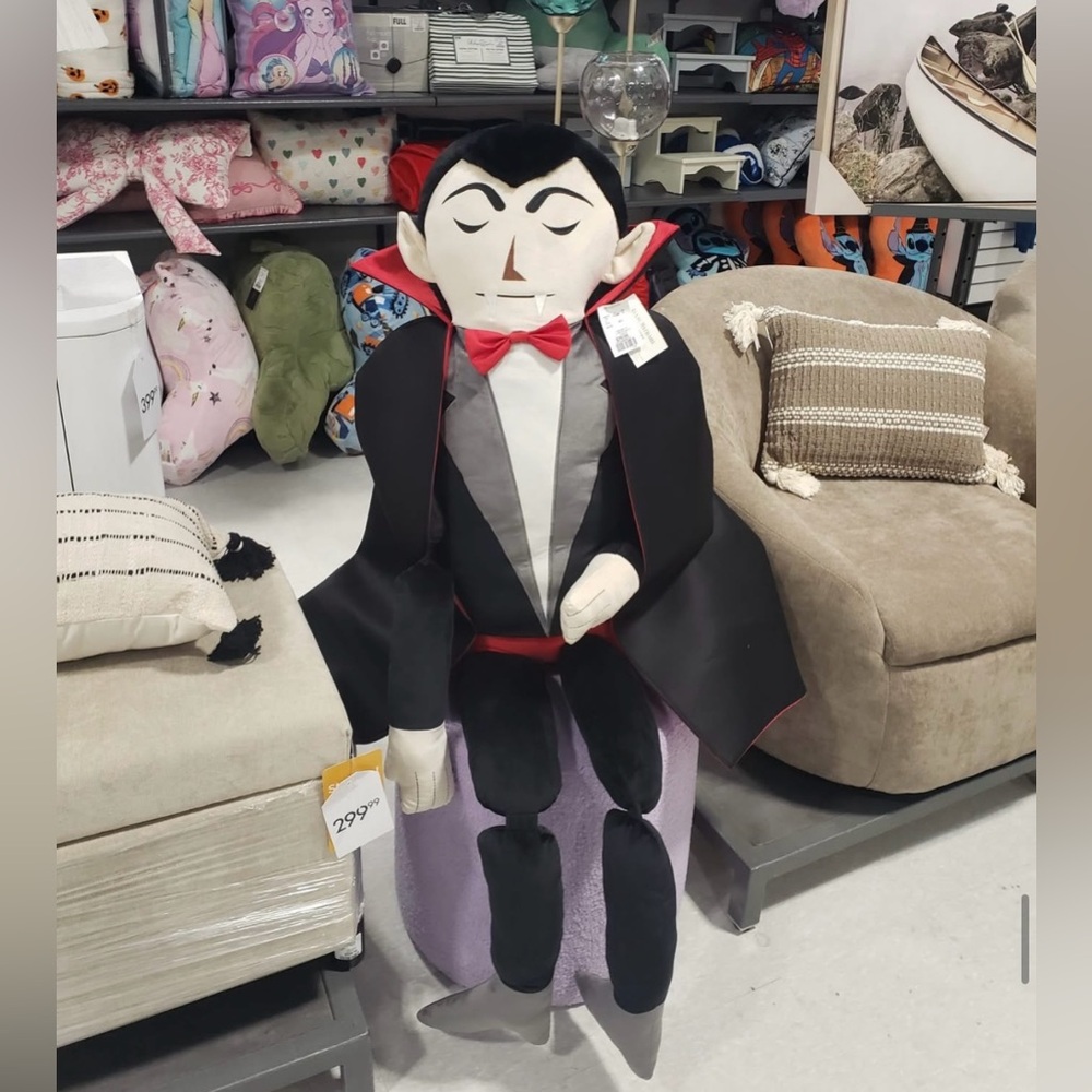 ISO (not for sale) - Vampire Holiday Pillow
